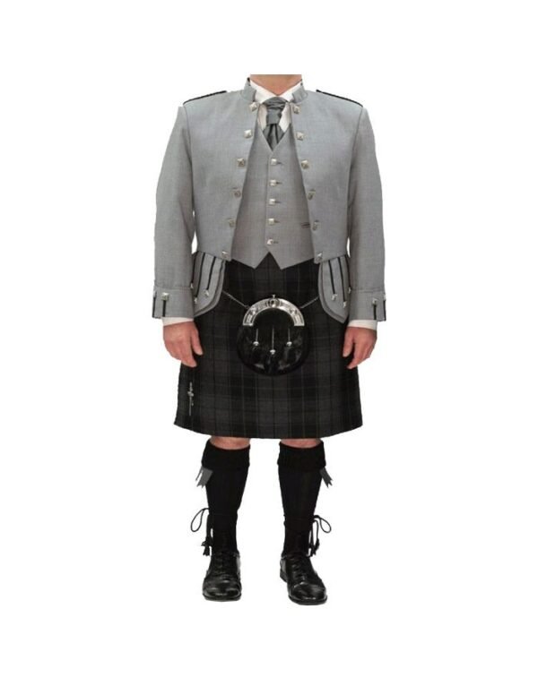 New Grey Watch Tartan kilt Outfits