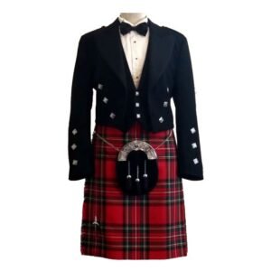 Scottish Royal Stewart Tartan Kilt Outfit
