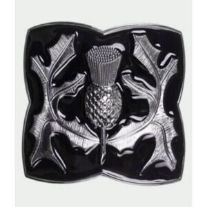 Celtic Black Kilt Buckle