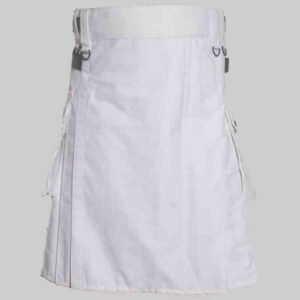Classic White Utility Kilt