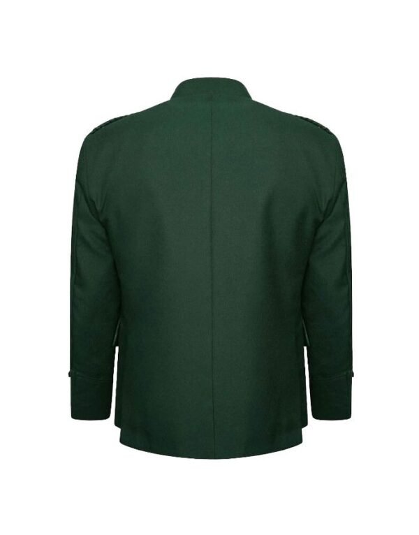 Dark Green Argyle Kilt Jacket - Image 2