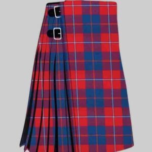 Galloway Red Modern Tartan Kilt