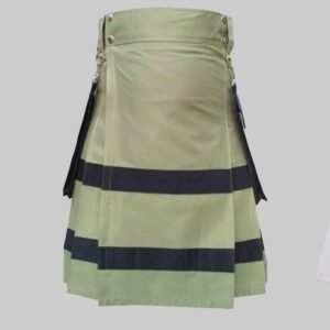 Olive Green Utility Kilt