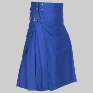 Royal Blue Utility Kilt