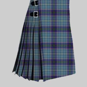 Texas Bluebonnet Tartan Kilt