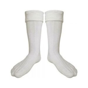 White kilt Hose