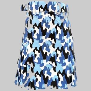 Military Camo Fashion Utility Kilt for Man 123