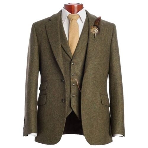 Cairngorm Argyle Jacket With Tweed Vest