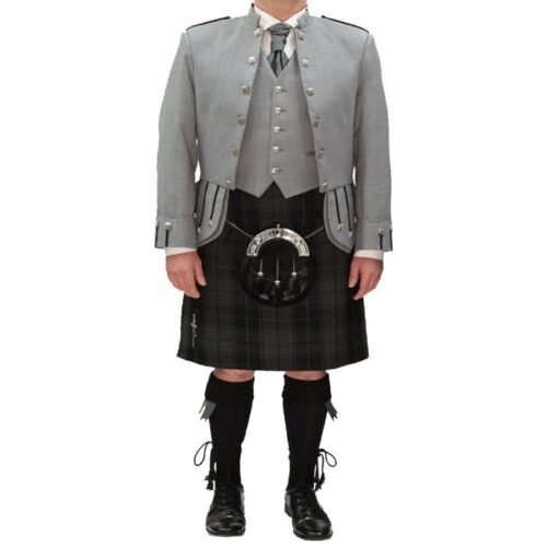 Wedding Kilt Outfit With Sherifmuir Jacket Vest