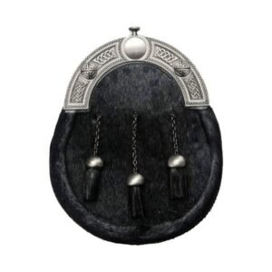 Antique Knot Black Full Dress Sporran