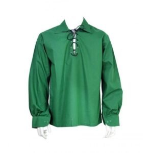 Green Scottish Kilt Shirt