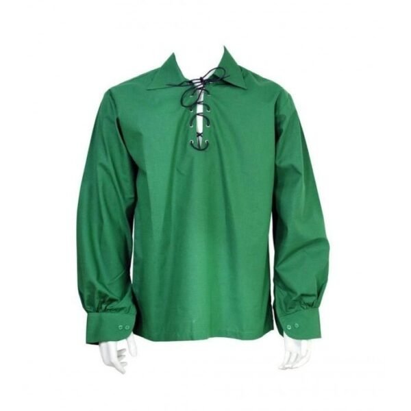 Green Scottish Kilt Shirt