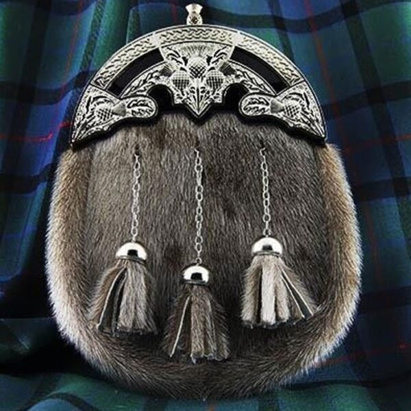 Seal Skin Formal Dress Thistle Sporran