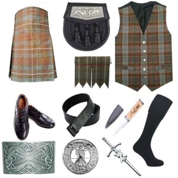 Fraser Weathered Tartan Kilt Deal