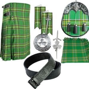Irish National Tartan Kilt Set